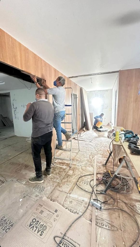 Instalação marcenaria